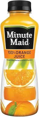 MINUTE MADE ORANGE JUICE 12OZ BOTTLES | CASE 24