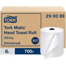 TRK290089  / ADVANCED MATIC HARDWOUND TOWEL / WHITE, 7.7"