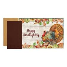 Hoffmaster 856793 10" x 14" Thanksgiving Placemat Combo