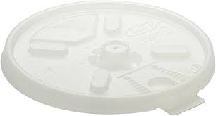 DART TRANSLUCENT LIFT N' LOCK  W/ STRAW SLOT LID - 100/SLV |
