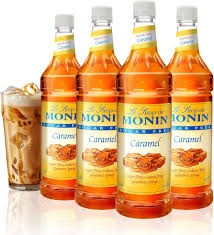 CARAMEL SUGAR FREE / MONIN / 1 LITER / (4/CS)