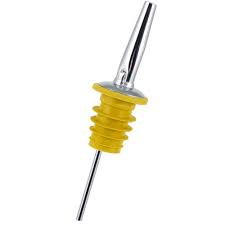PRISM POURERS YELLOW (TAPERED COLORED METAL POURER)
