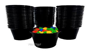 3.25 OZ PORTION CUP / EMPRESS  / BLACK (50/50/2500)