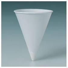4.5 OZ CONE CUP / ROLLED RIM ( 200/25/5,000)