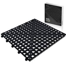INTERLOCKING SHELF MAT (BLACK)