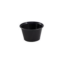 4 OZ PORTION CUP / EMPRESS / BLACK (50/50/2500)