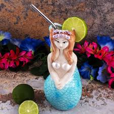BARCONIC TIKI DRINKWARE / MERMAID / 16 OZ (EACH)