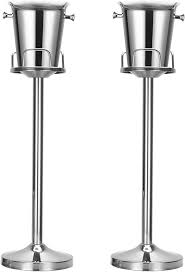 CHAMPAGNE BUCKET STAND / STAINLESS STEEL (EACH)