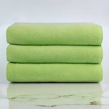 POOL TOWEL / RYOTEI /  36 X 68 / APPLE GREEN [DOZEN]