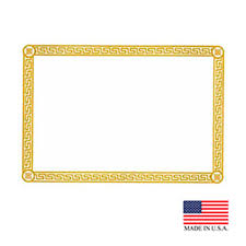 PLACEMAT / GOLD / 1,000 PER CASE (CASE)