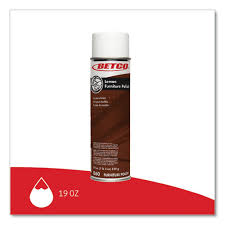 BETCO AEROSOL FURNITURE POLISH, LEMON SCENT, 19 OZ