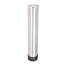 LARGE WATER CUP DISPENSER W/REMOVABLE CAP, WALL