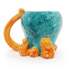 BARCONIC TIKI DRINKWARE - OCTOPUS - 15 OZ (EACH)