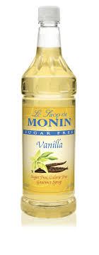 VANILLA SUGAR FREE / MONIN / 1 LITER / (4/CS)