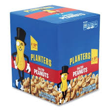 PLANTER'S SALTED PEANUTS, 1.75 OZ PACK, 18 PER CASE