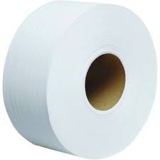 BATH TISSUE / JUMBO ROLL / 1-PLY / 2000 FEET (12/CS)