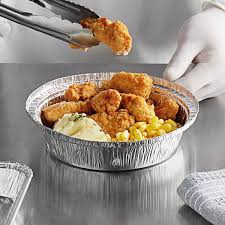 7" ROUND FOIL PAN / 500 PER CASE (CASE)
