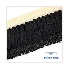 24" BLACK TAMPICO FIBER BRUSH HEAD (EACH)