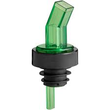 SQUARE TIP SCREENED POURER - DOZEN - GREEN