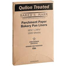BAKER'S MARK 16" X 24" FULL SIZE QUILON® COATED PARCHMENT