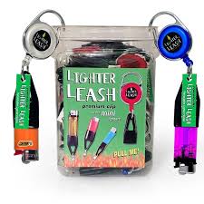 LIGHTER LEASH / PREMIUM CLIP / ASSORTED COLORS (JUG/30)