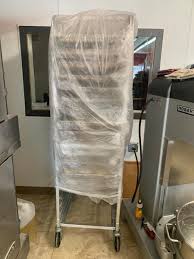 LK Packaging 52" x 80" Disposable .6 Mil Bun Pan