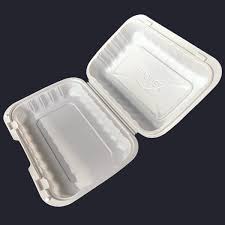 9 X 6 / 1 CMPMT / WHITE FOAM HINGED TRAY (150/CS)