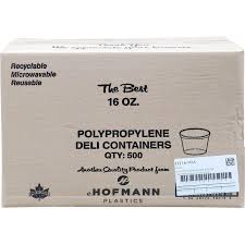 16 OZ MICROWAVABLE DELI CONTAINER (500/CS)