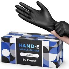 SYNMAX SYNTHETIC NITRILE /  LARGE / BLACK / 100 PER BOX