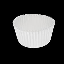 WHITE FLUTED BAKING CUP / 2 X 1.25 (10,000/CS)