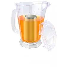 POLAR PITCHER WITH ALUMINUM CYLINDER - 60 OUNCE