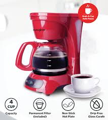4 CUP COFFEE MAKER / EACH