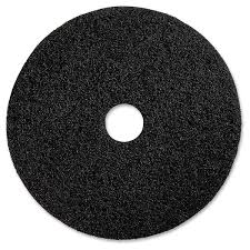STRIPPING FLOOR PADS, 13" DIAMETER, BLACK (5/CS)