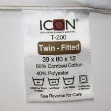 T200 / TWIN FITTED SHEET / 39 X 80 X 12 (DOZEN)
