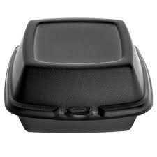 6 X 6 / BLACK FOAM HINGED TRAY (500/CS)