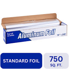 STANDARD ALUMINUM FOIL ROLL, 18" X 500 FT