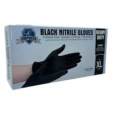 NITRILE GLOVE / X-LARGE / BLAC / HD / EMPRESS [EACH]