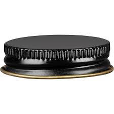 METAL CAP WITH PLASTISOL LINER - 38MM