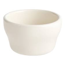 7.25 OZ. IVORY (AMERICAN WHITE) ROLLED EDGE STONEWARE