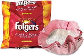 FOLGERS 10 CUP REGULAR / COFFEE FILTER PACKS, CLASSIC