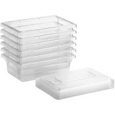 18 X 12 X 6 FOOD TOTE BOX /  CLEAR (EACH)