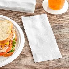 QUARTER FOLD DINNER NAPKIN / 15 X 17 / WHITE / 1-PLY