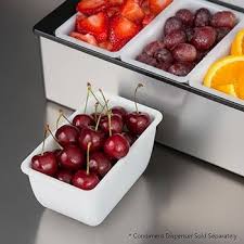 1 PINT REPLACEMENT INSERTS FOR CONDIMENT FRUIT TRAY