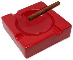 ASHTRAY - STANDARD RED (24/CS)