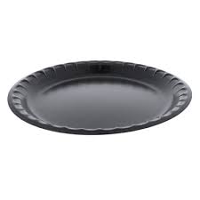 10.25" BLACK PLATE LAMINATED FOAM | CASE 500, 4 BAGS, 125