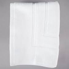 BATH MAT / OXFORD BELLEZZA / 22 X 34 / 9.5 LB / WHITE