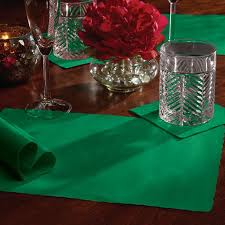 PLACEMAT / GREEN / 1,000 PER CASE (CASE)