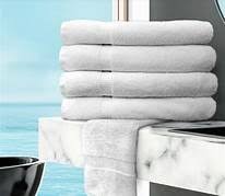 BATH TOWEL / OXFORD BELLEZZA / 27 X 54 / 15.0 LB / WHITE