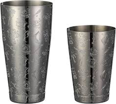 EMBOSSED - 16 OZ. WEIGHTED SHAKER