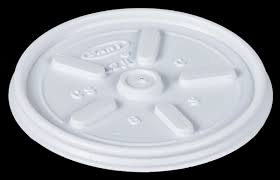 DART VENTED LID WHITE SLEEVE / 100 SINGLES